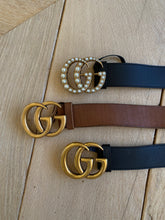 Load image into Gallery viewer, GUCCI black belt
