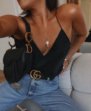 Load image into Gallery viewer, GUCCI black belt
