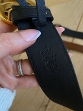 Load image into Gallery viewer, GUCCI black belt
