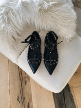 Load image into Gallery viewer, VALENTINO rockstud pointed flat sandals
