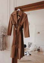 Load image into Gallery viewer, NAMELAZZ vegan leather trench

