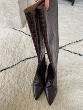 Load image into Gallery viewer, OTHER STORIES brown leather boots
