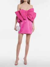 Load image into Gallery viewer, ROTATE pink mini dress
