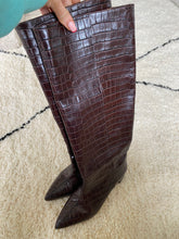 Load image into Gallery viewer, OTHER STORIES brown leather boots
